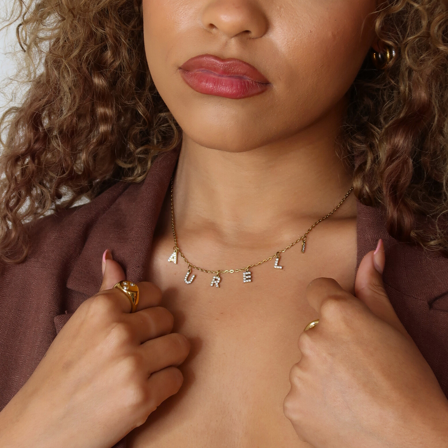 Customisable Gold Necklace