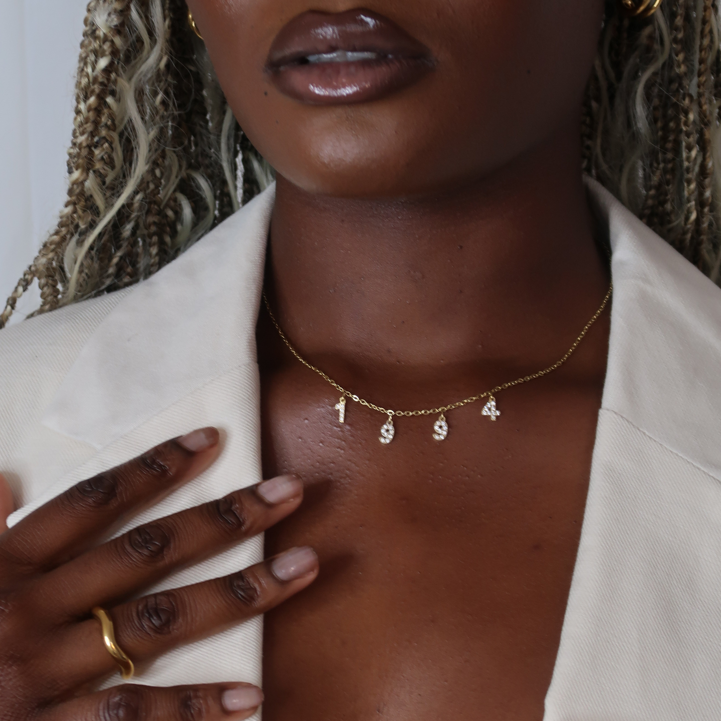 Customisable Gold Necklace