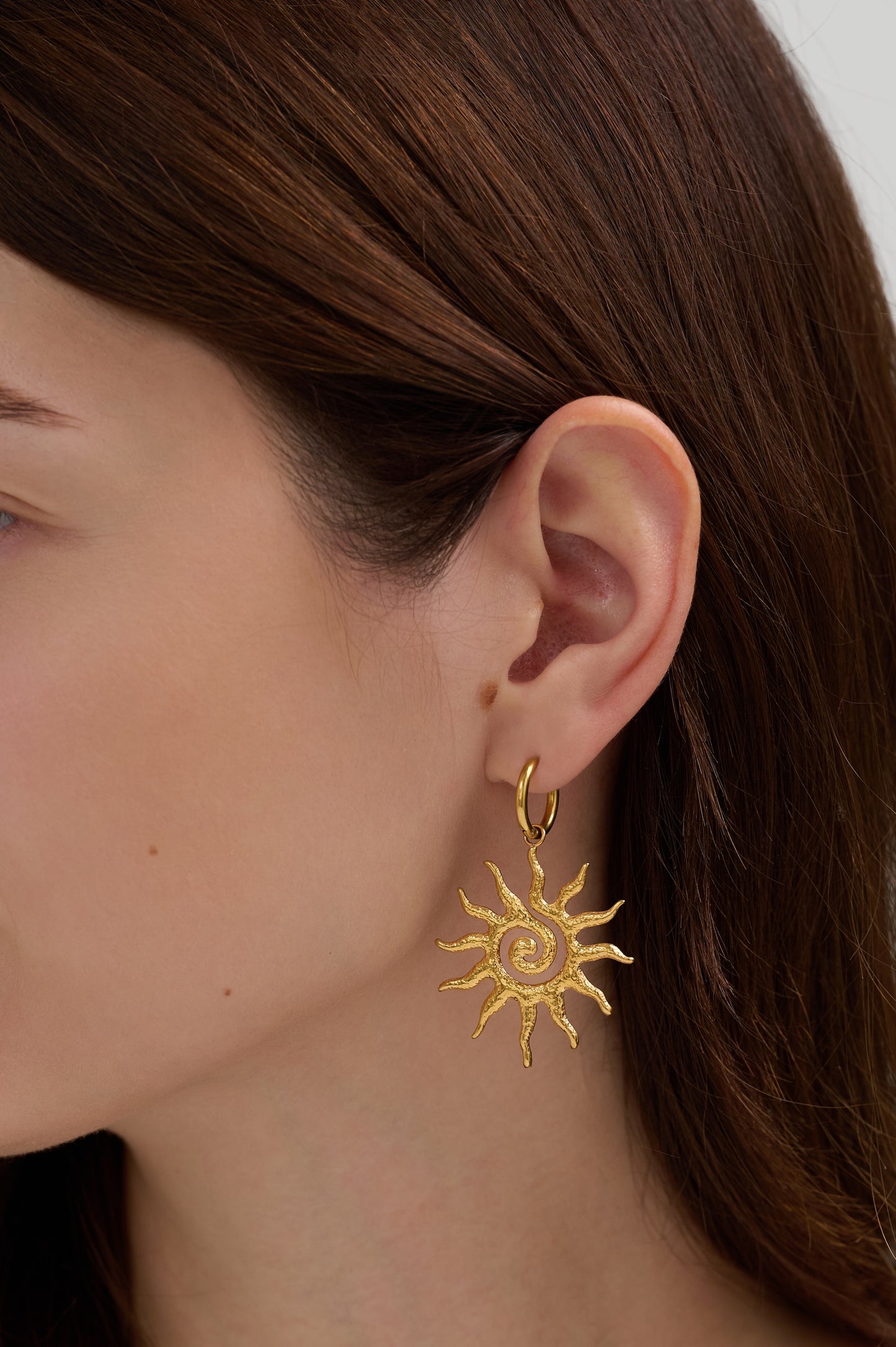 Rae Sun Detail Drop Earrings