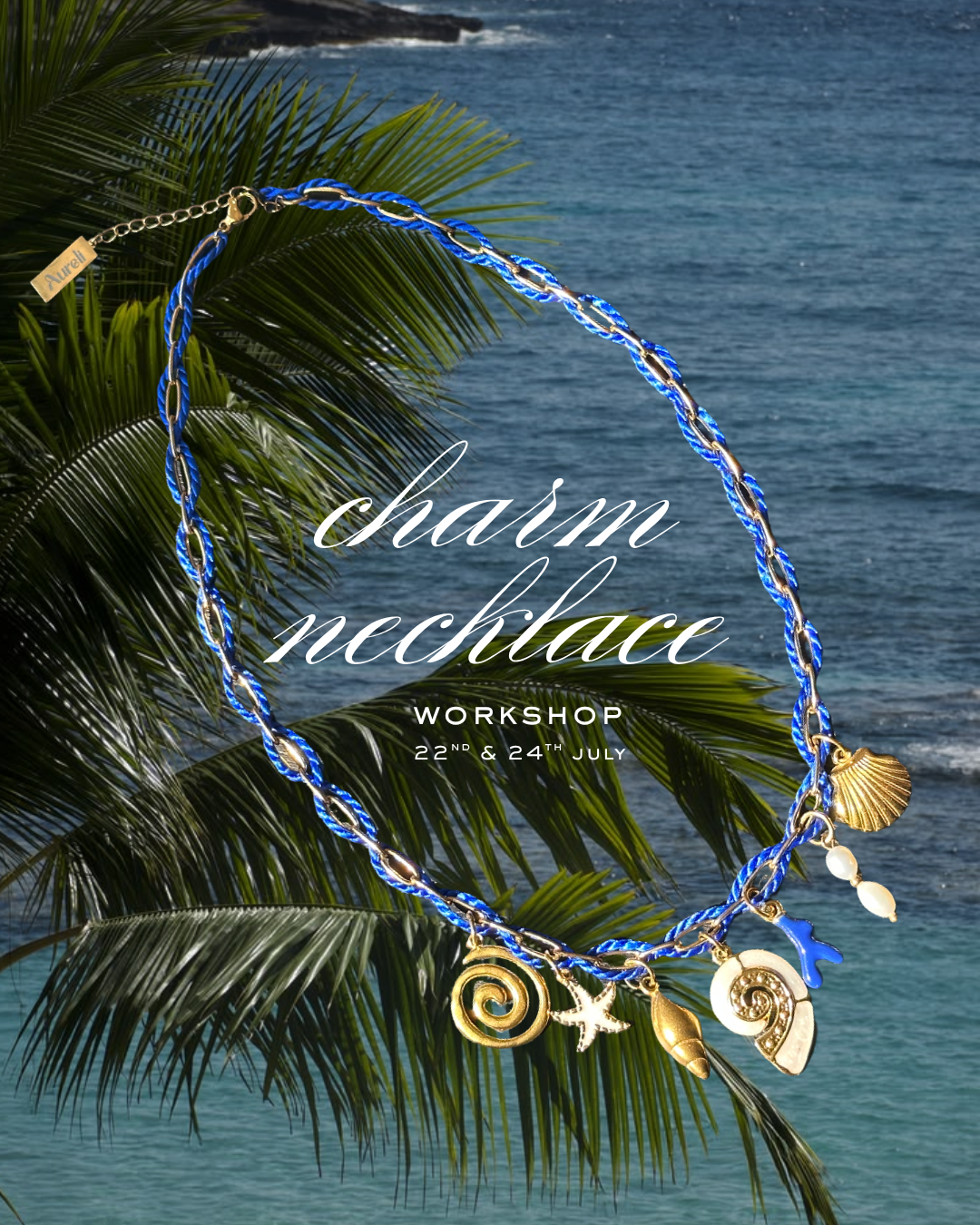 Charm Necklace Making Workshop - Wednesday 22nd July