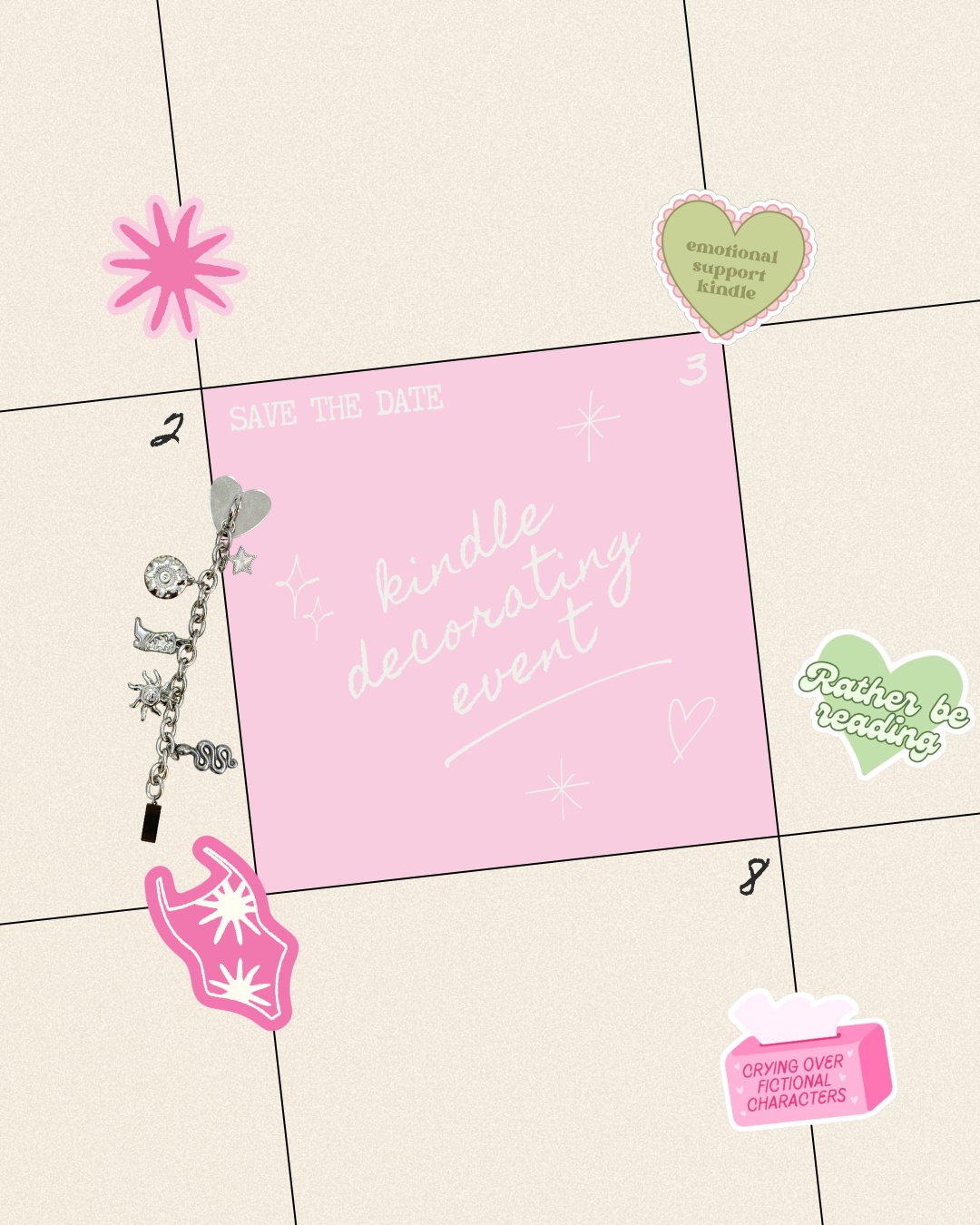 Kindle Decorating Event - Wednesday 4th June