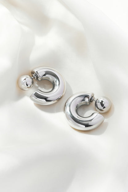 Danica Chunky Hoop Earrings