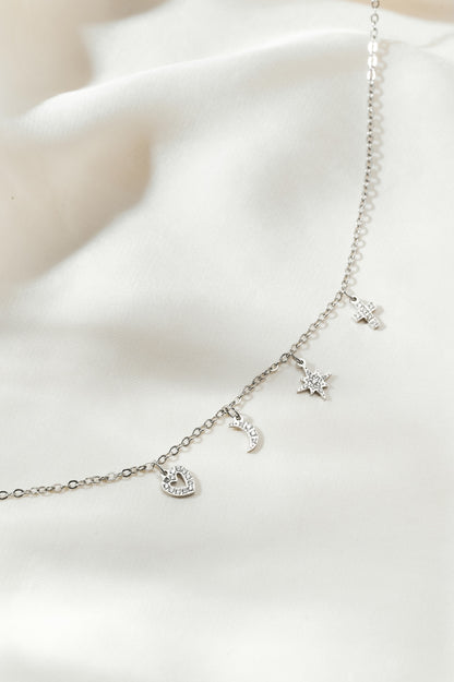 Silver Personalised Necklace