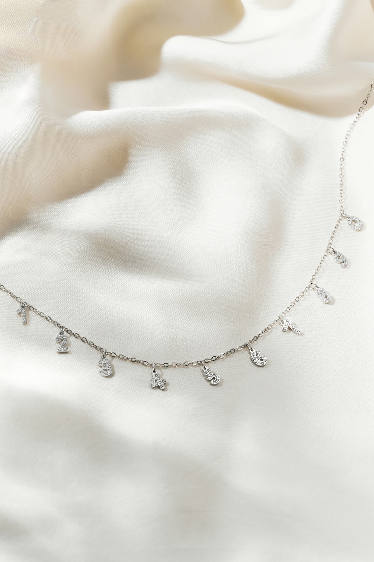 Silver Personalised Necklace