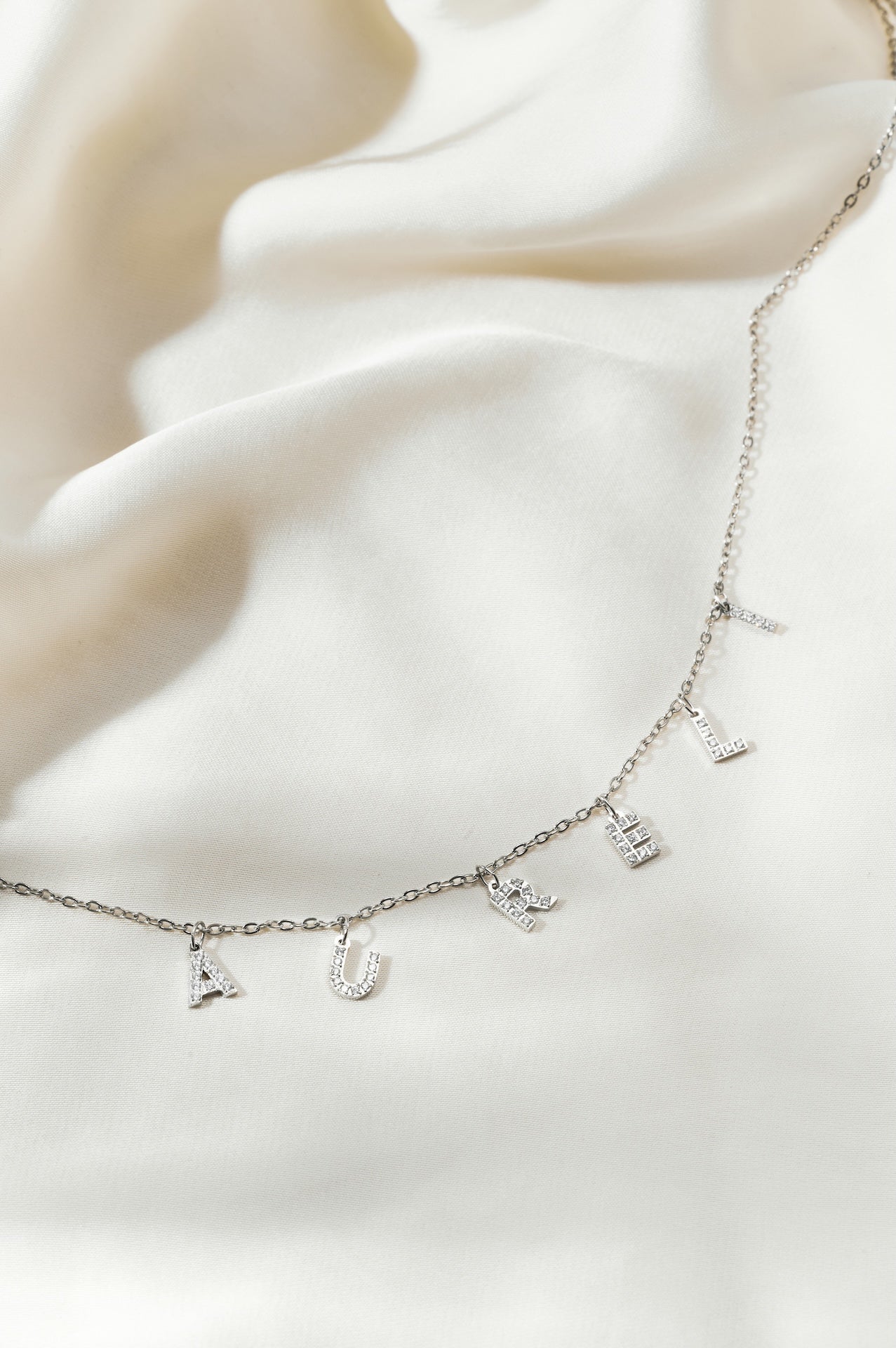 Silver Personalised Necklace