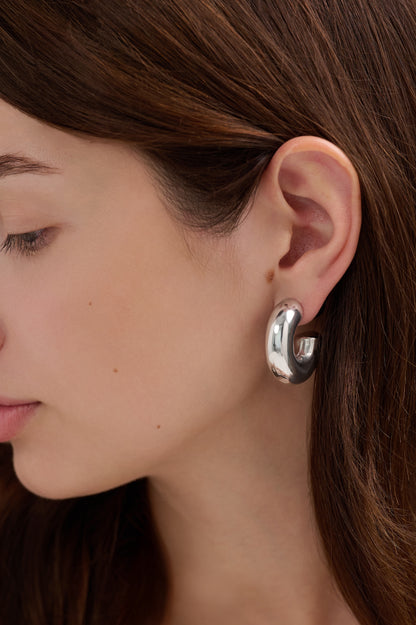 Danica Chunky Hoop Earrings