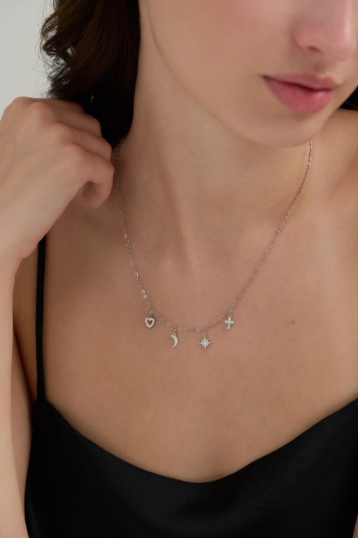 Silver Personalised Necklace