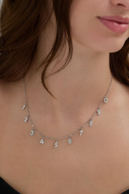 Silver Personalised Necklace
