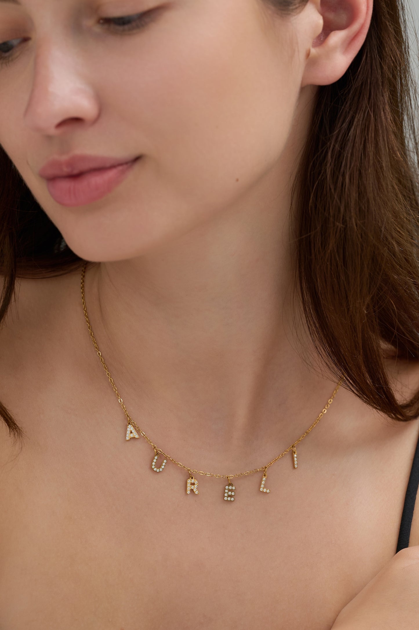 Gold Personalised Necklace